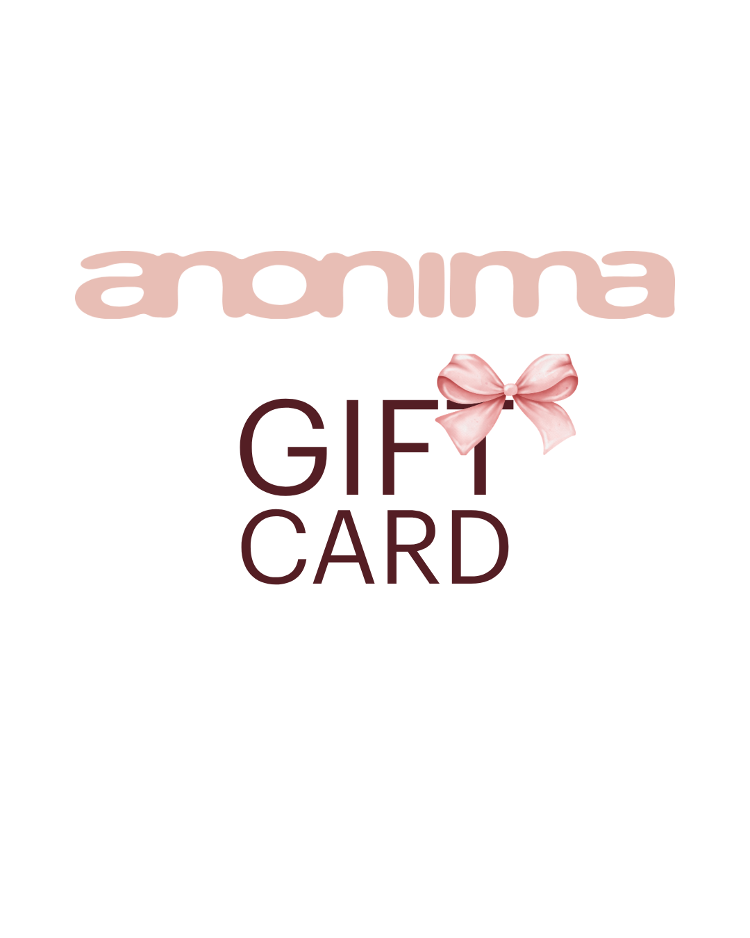 Anonima Gift Card