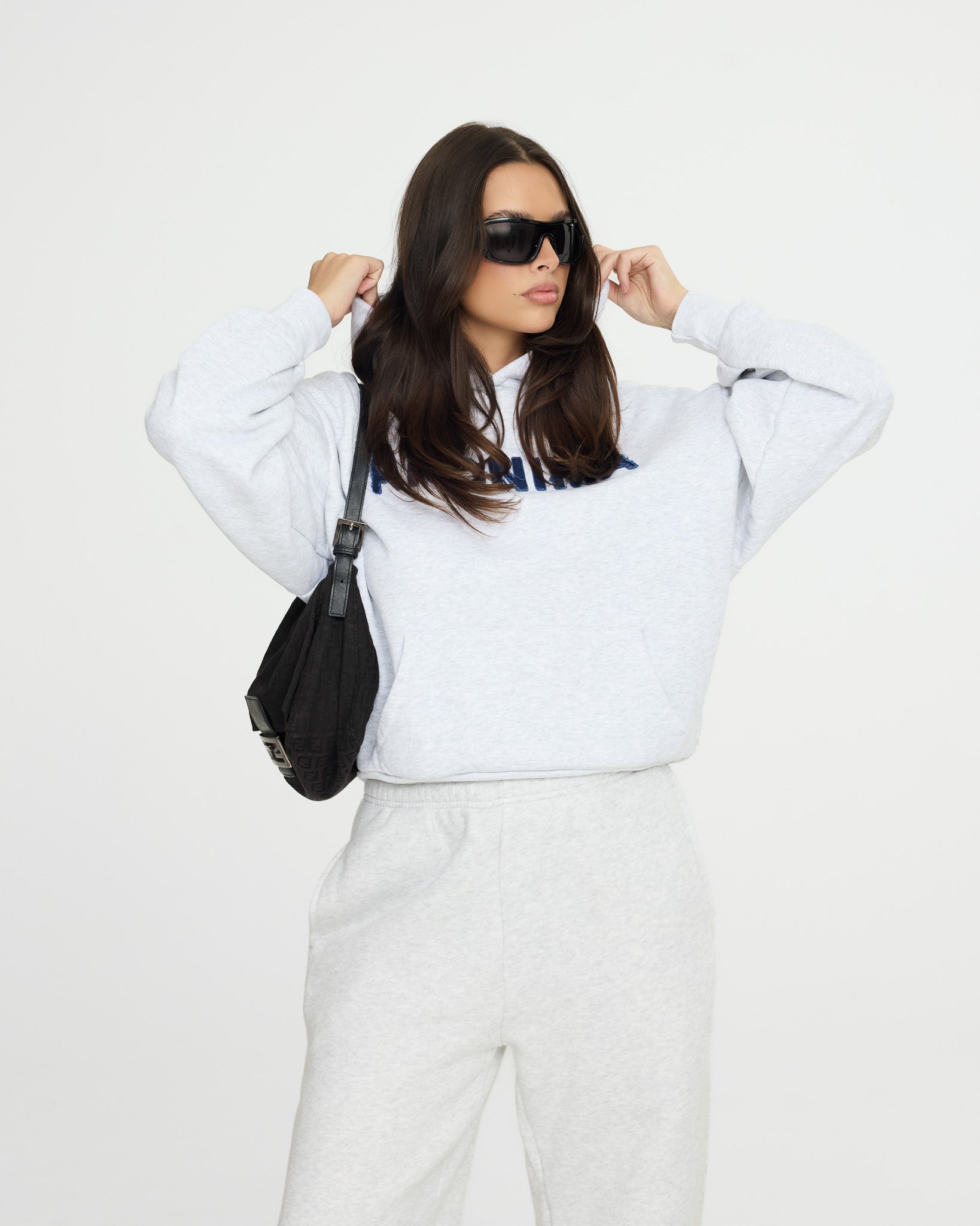 Anonima Hood - Heather Grey