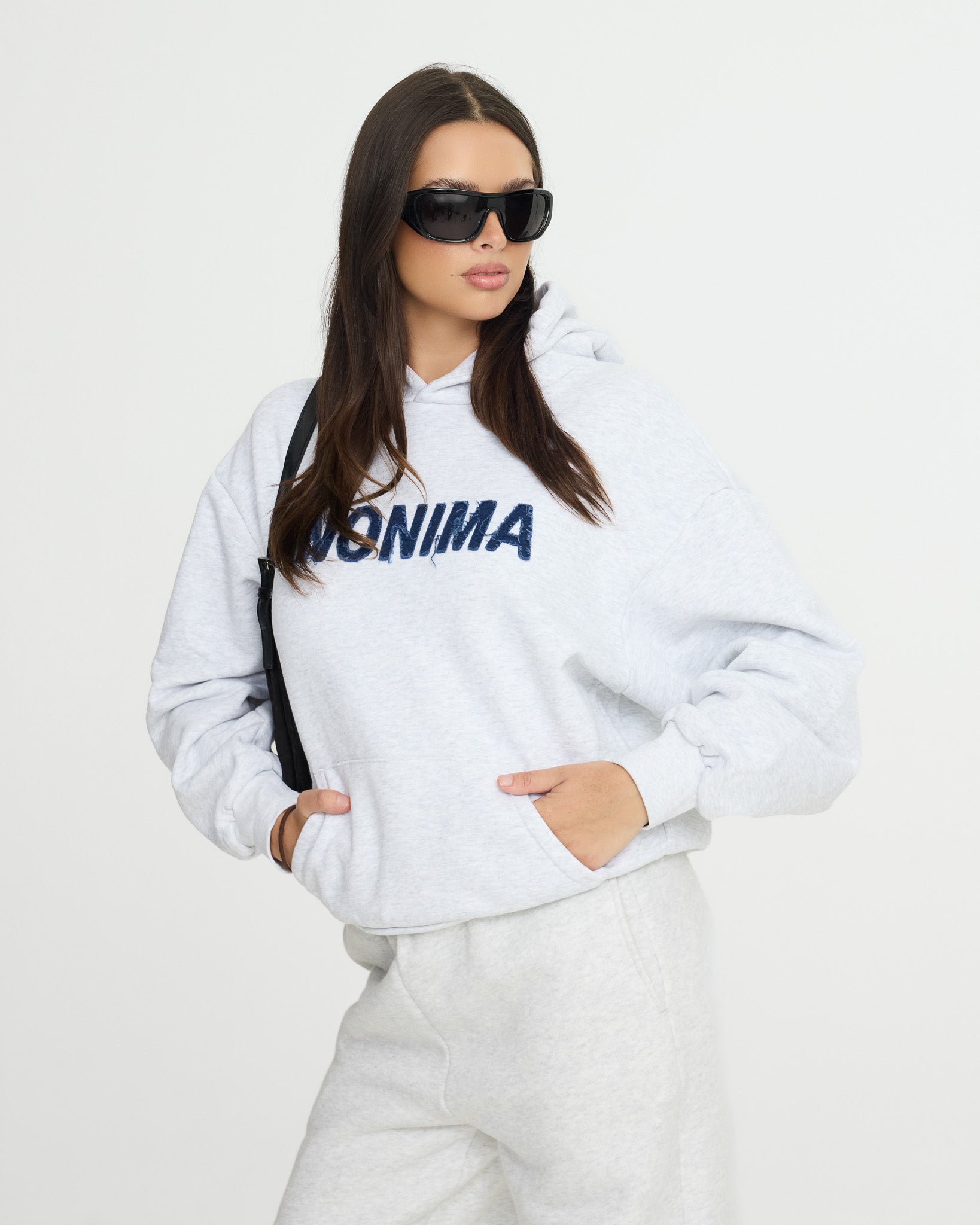 Anonima Hood - Heather Grey