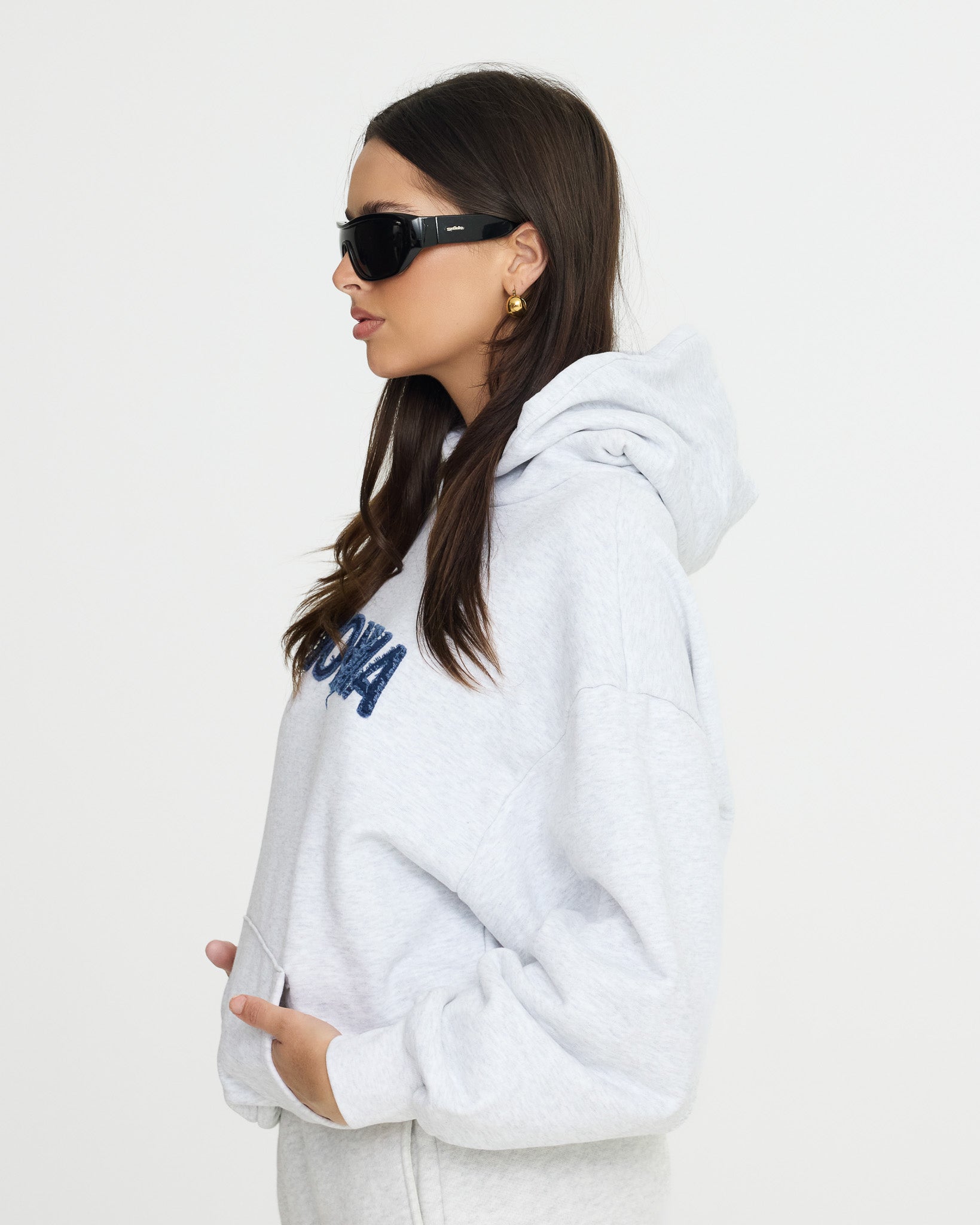 Anonima Hood - Heather Grey