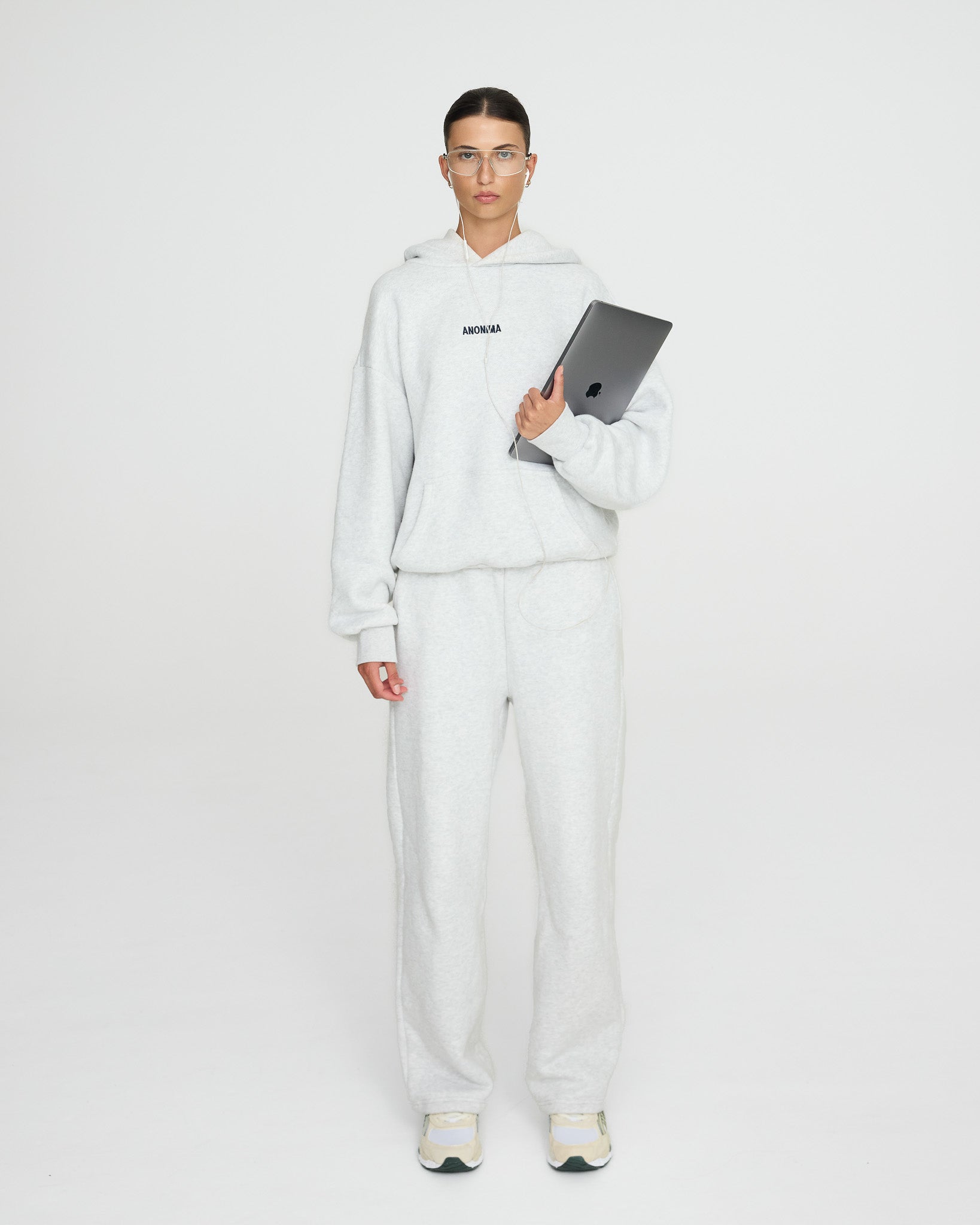 'Must Have' Baggy Tracks - Heather Grey
