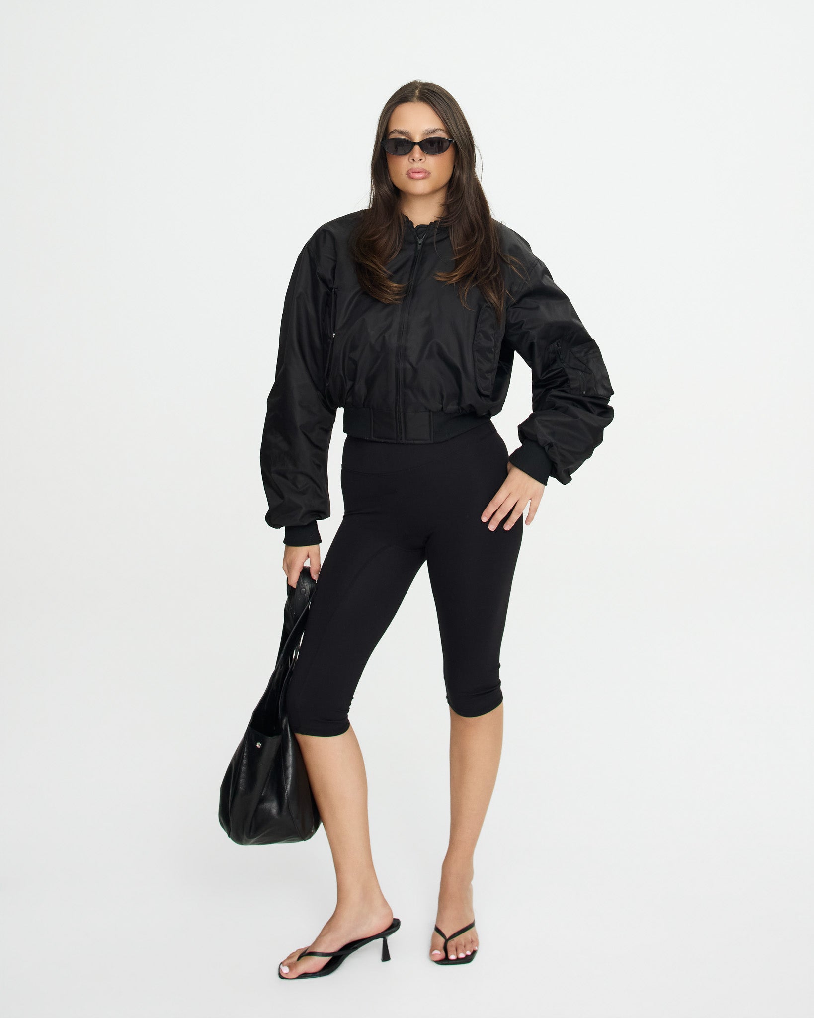 Roma Termini Hooded Bomber