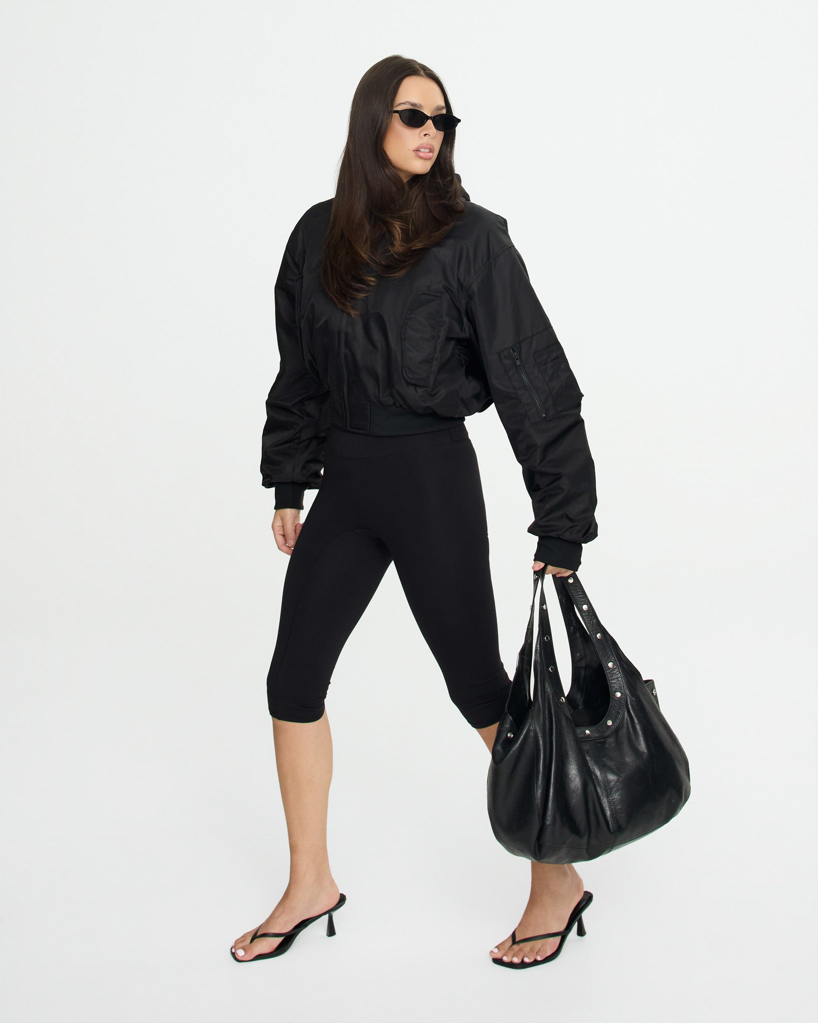 Roma Termini Hooded Bomber