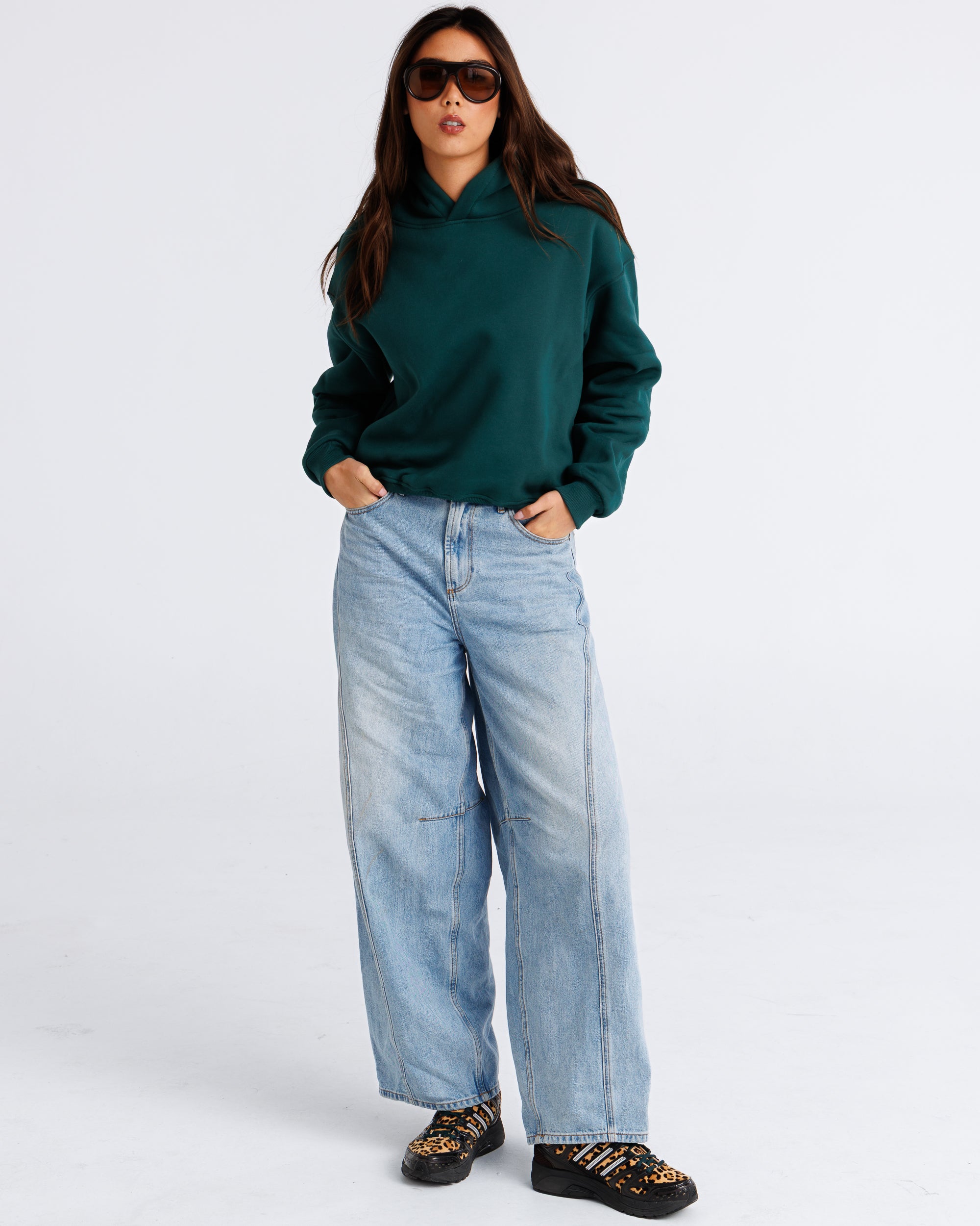 Heavyweight Hood British Racing Green
