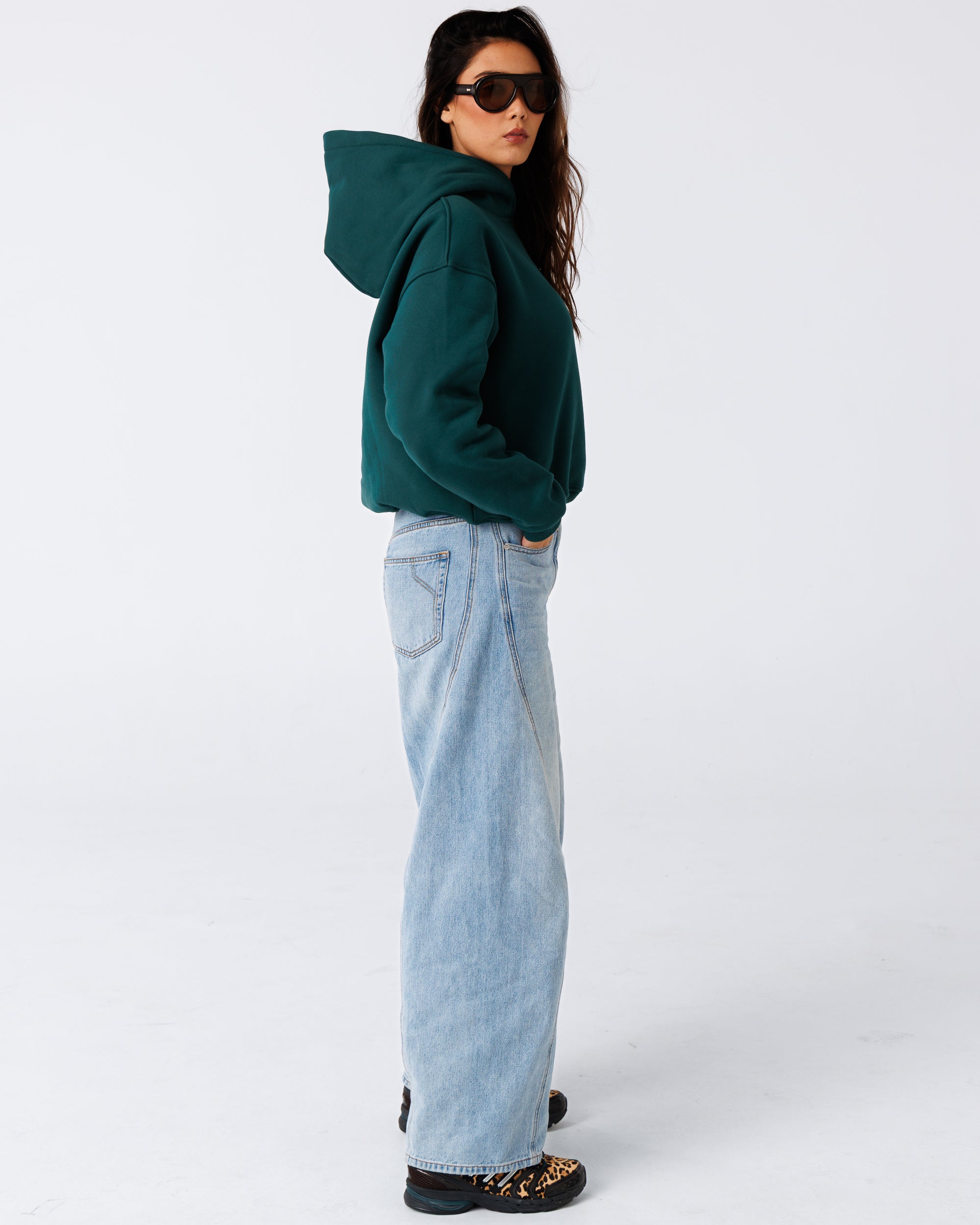 Heavyweight Hood British Racing Green