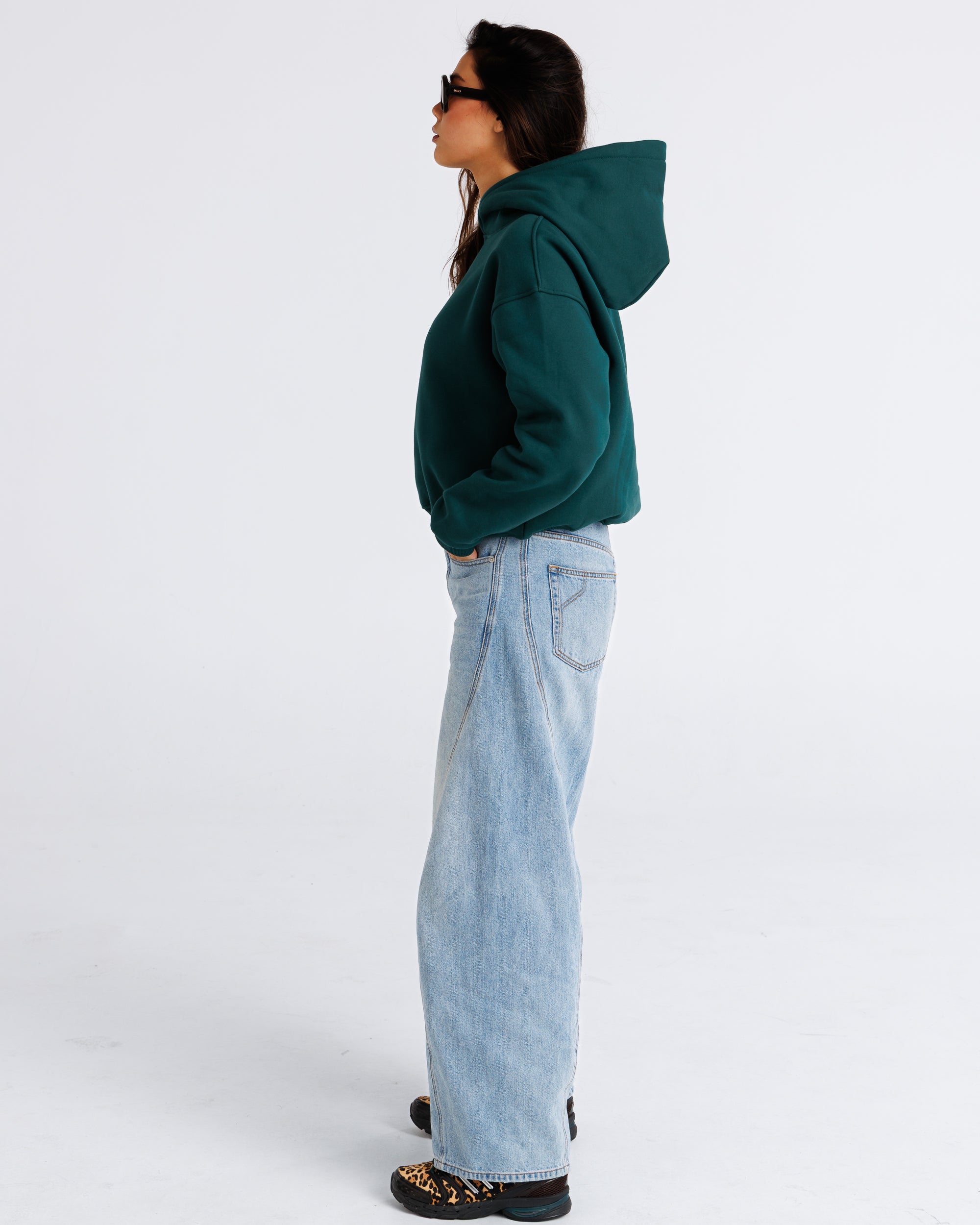 Heavyweight Hood British Racing Green