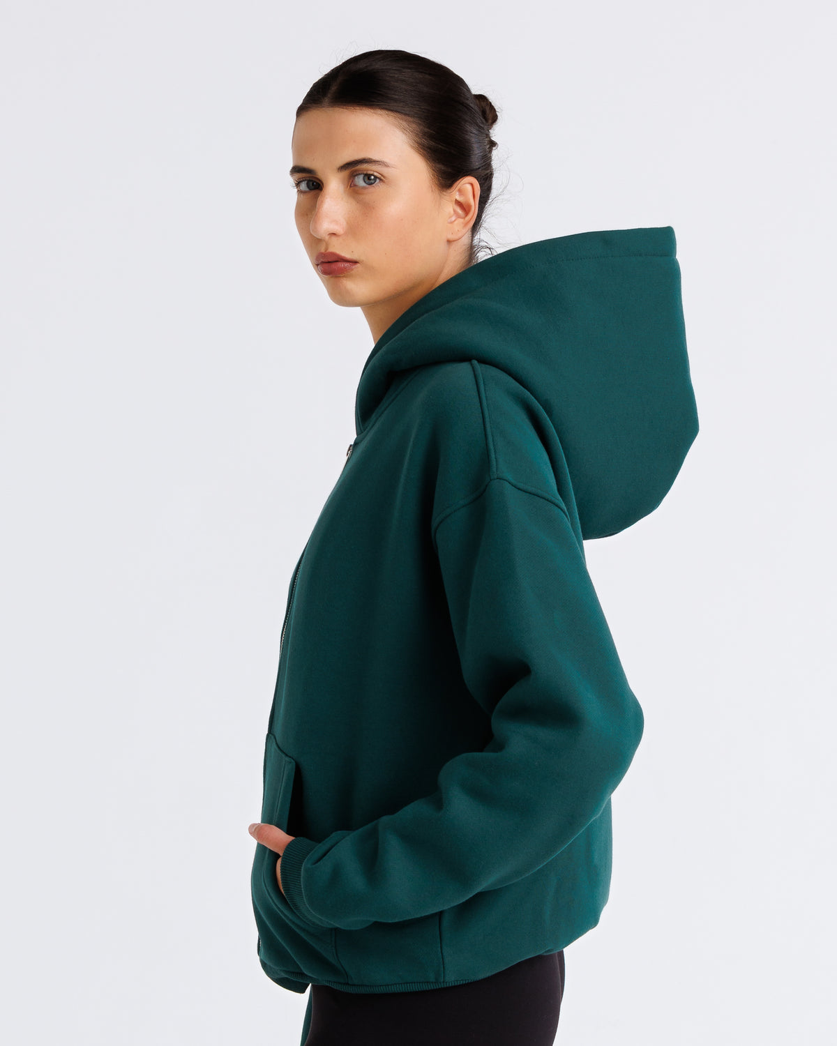 Heavyweight Zip-Up Hood
