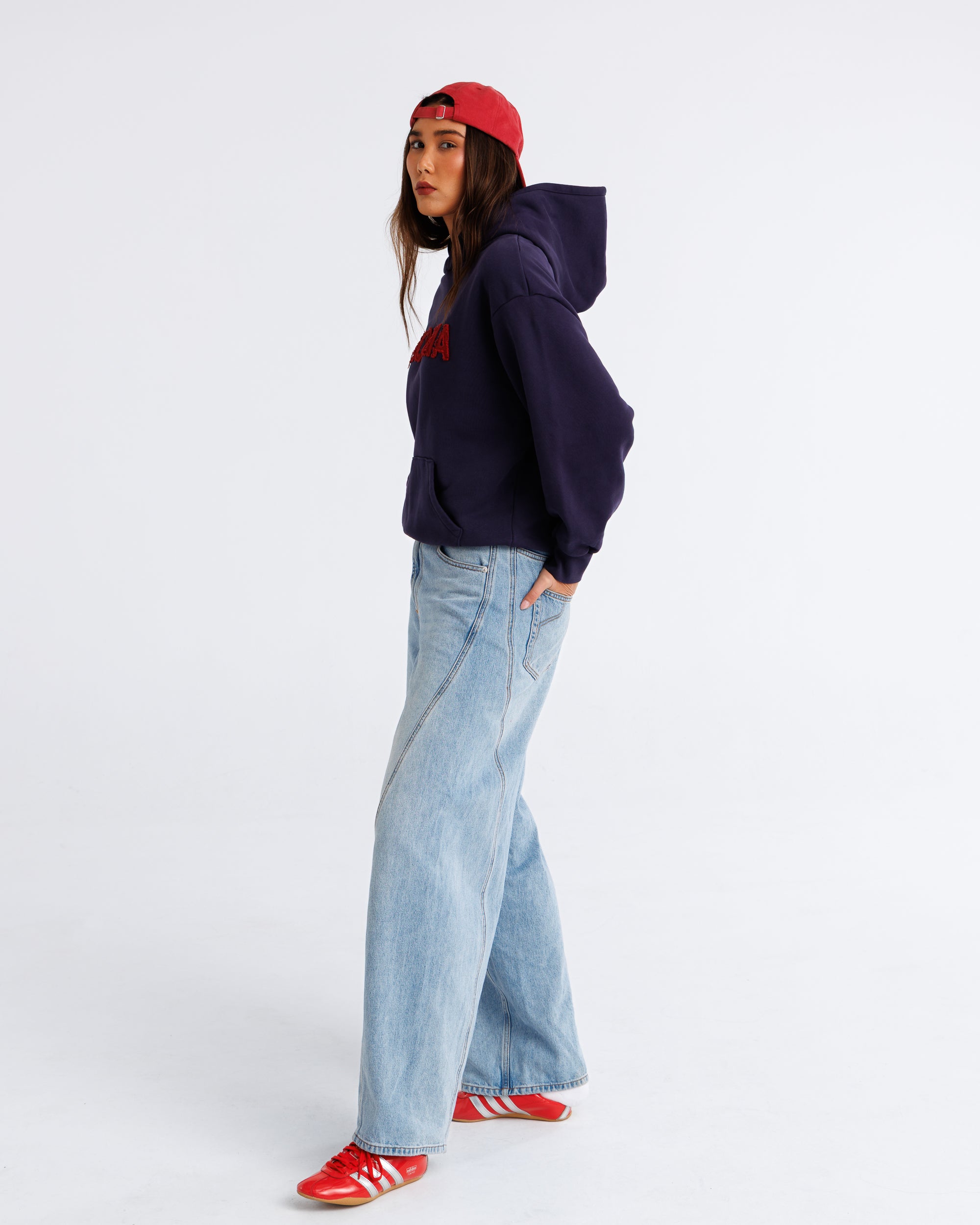 Anonima Hood - Navy Blue