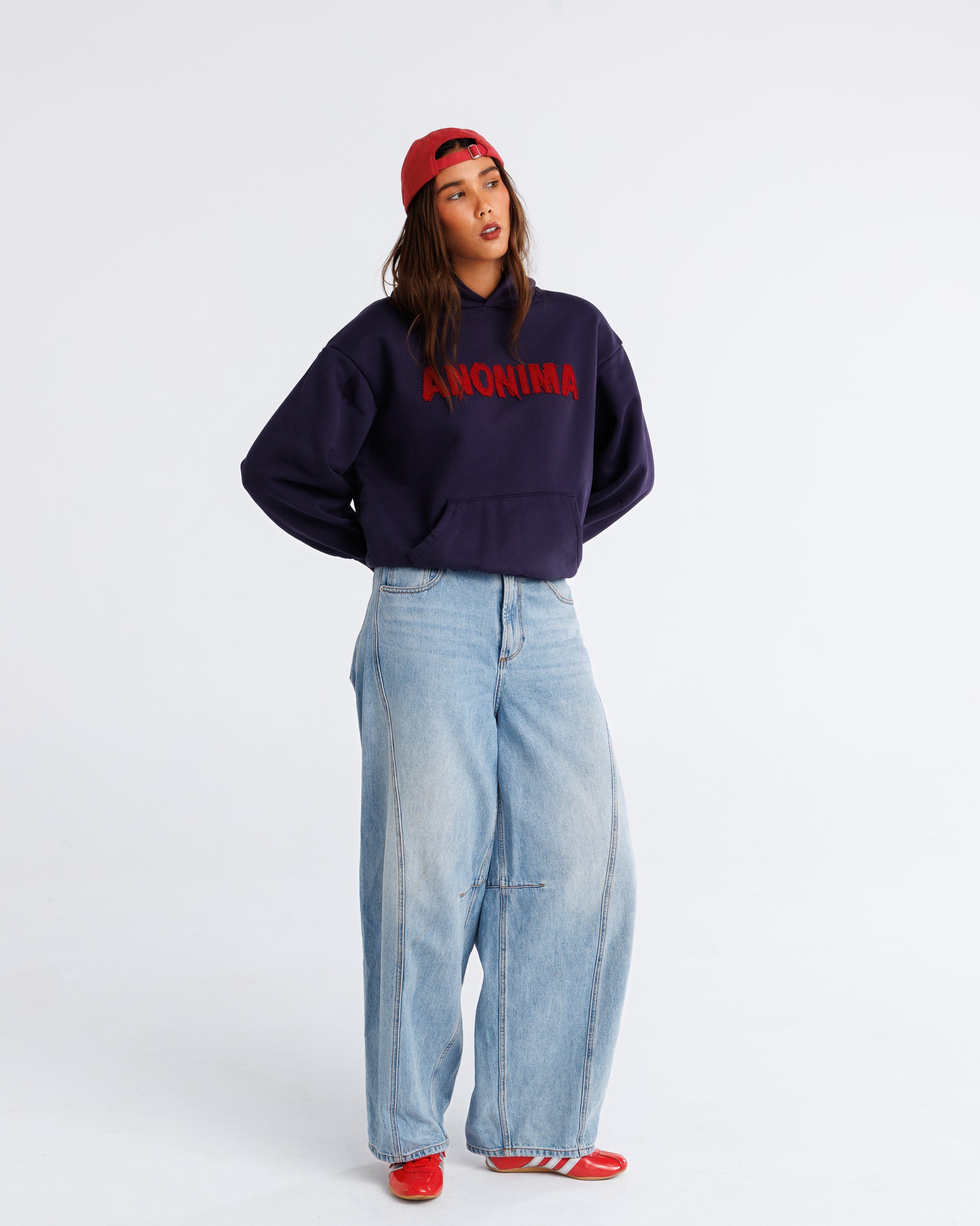 Anonima Hood - Navy Blue