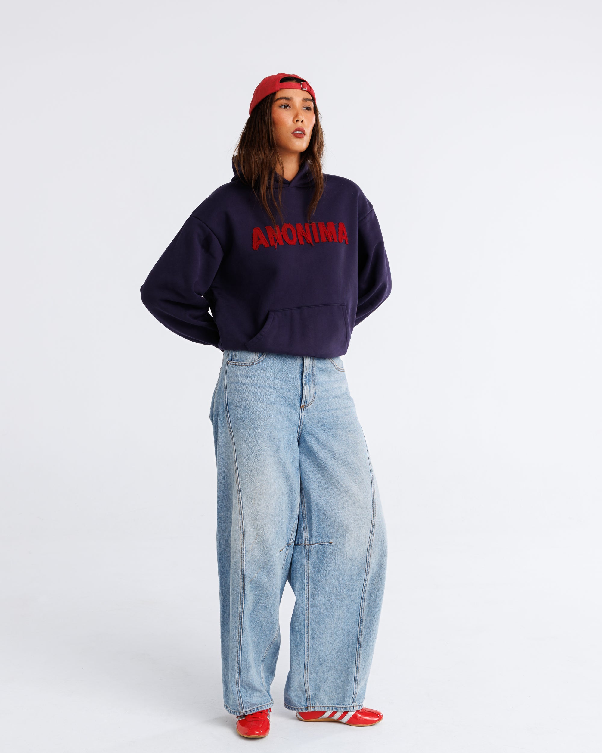 Anonima Hood - Navy Blue