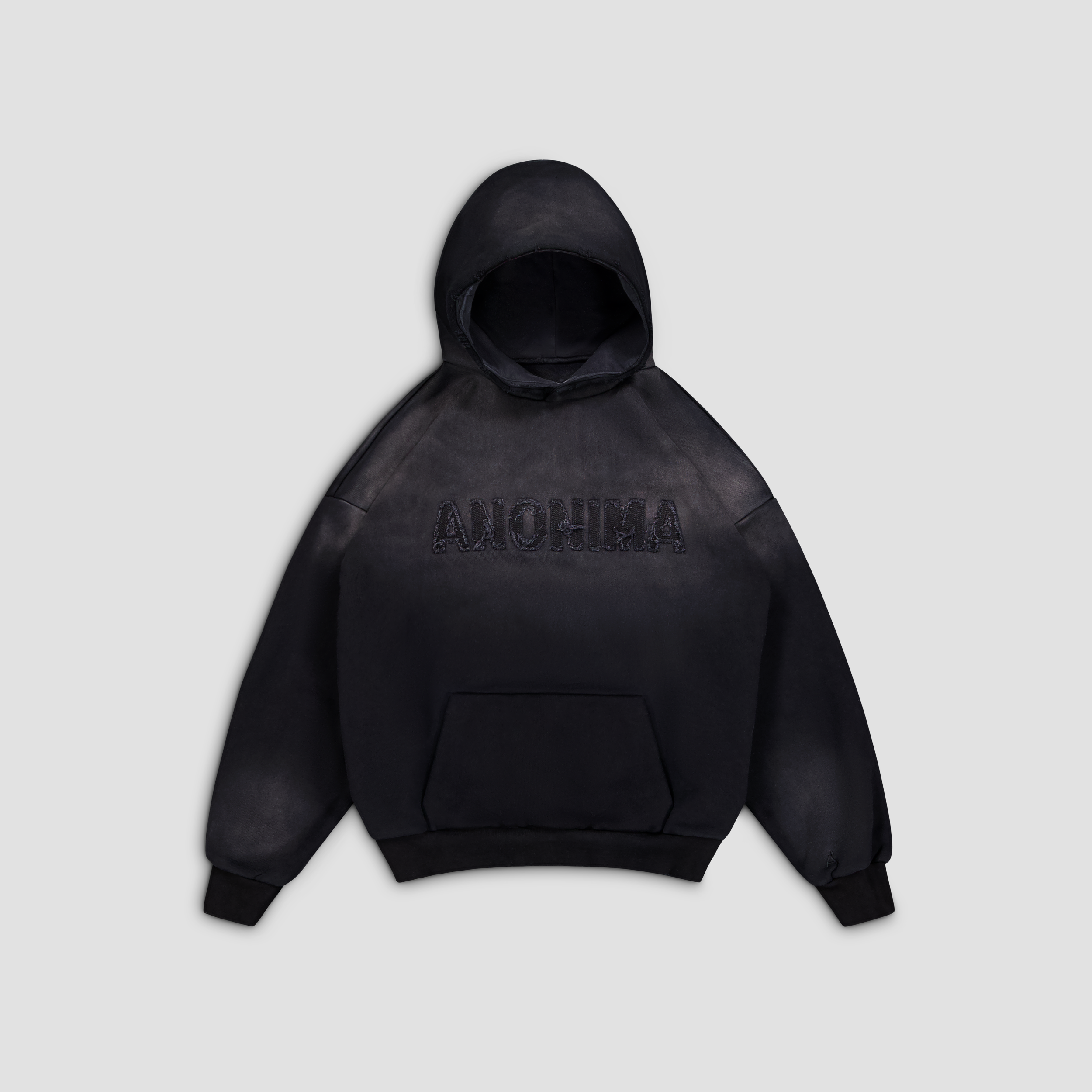 Black Sundown Hoodie in Flat Lat