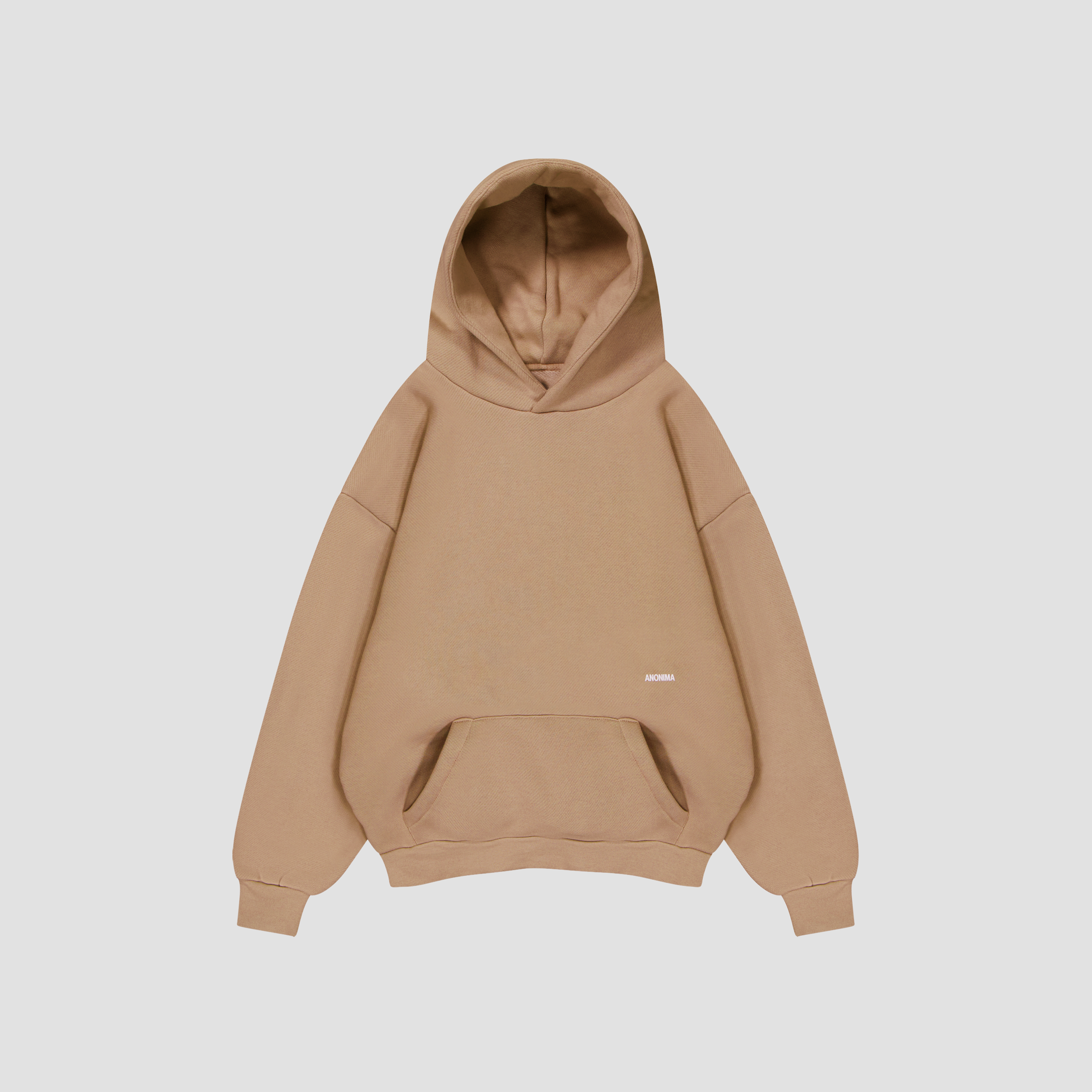 Coffee hoodie on a light gray background