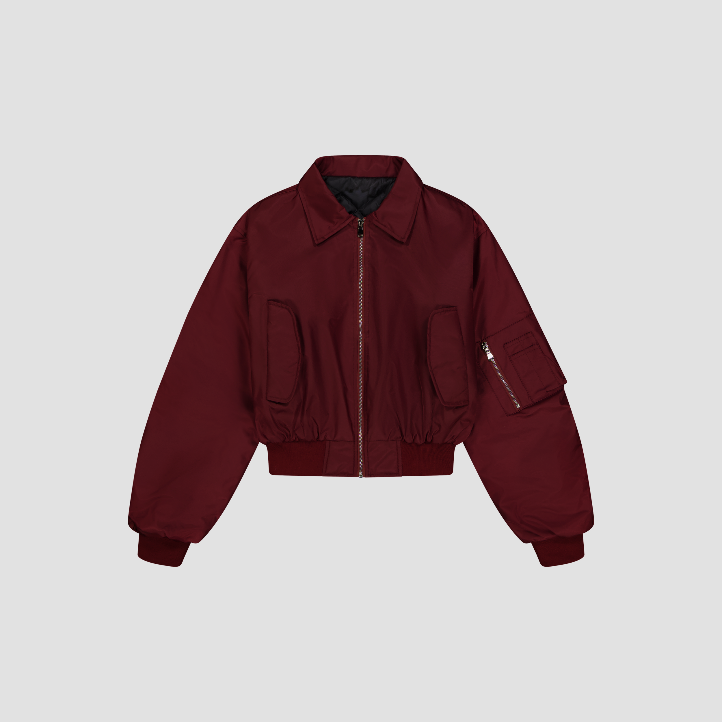 Flat Lay of Repubblica Bomber Jacket