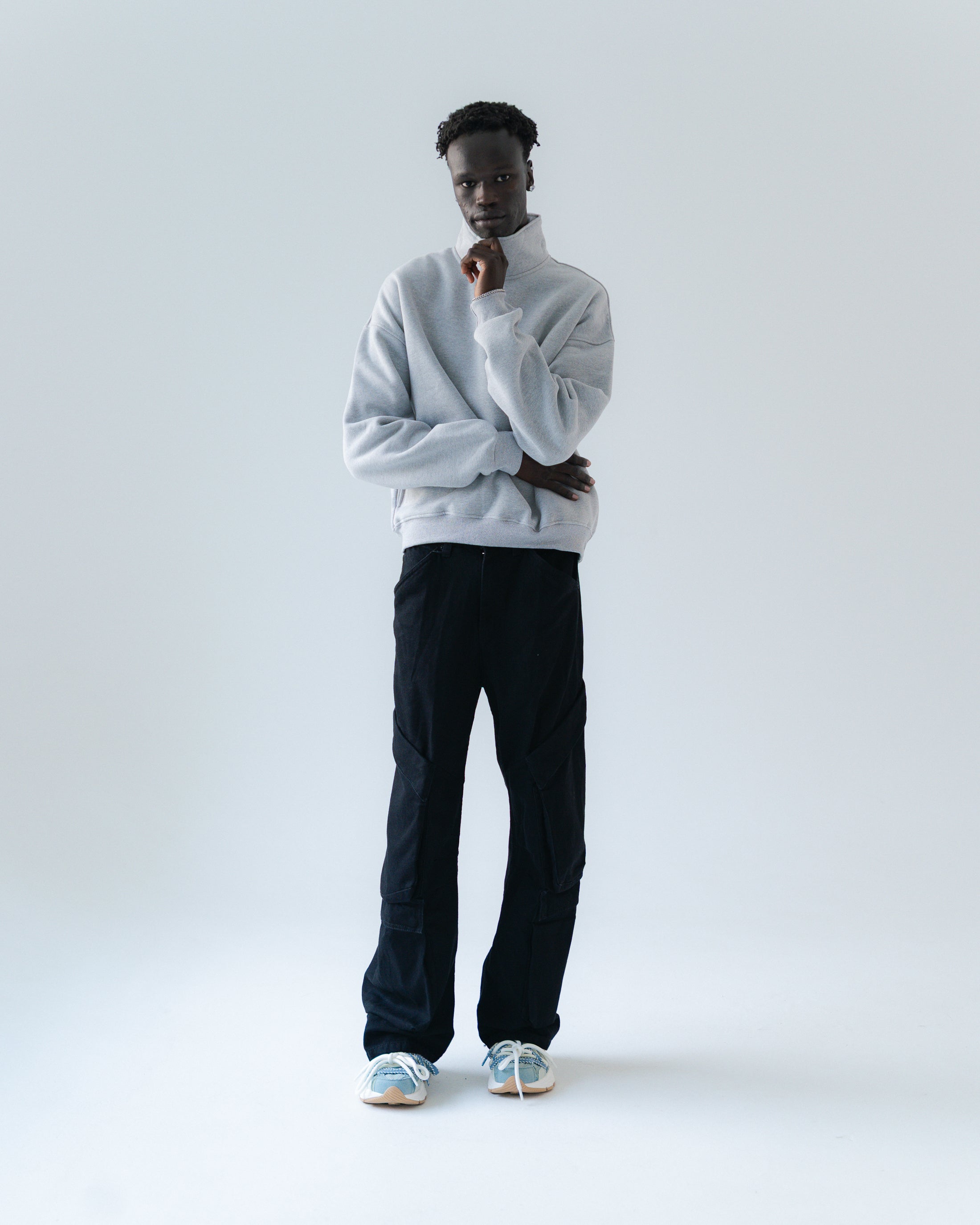 Heavyweight Quarter Zip Sweater